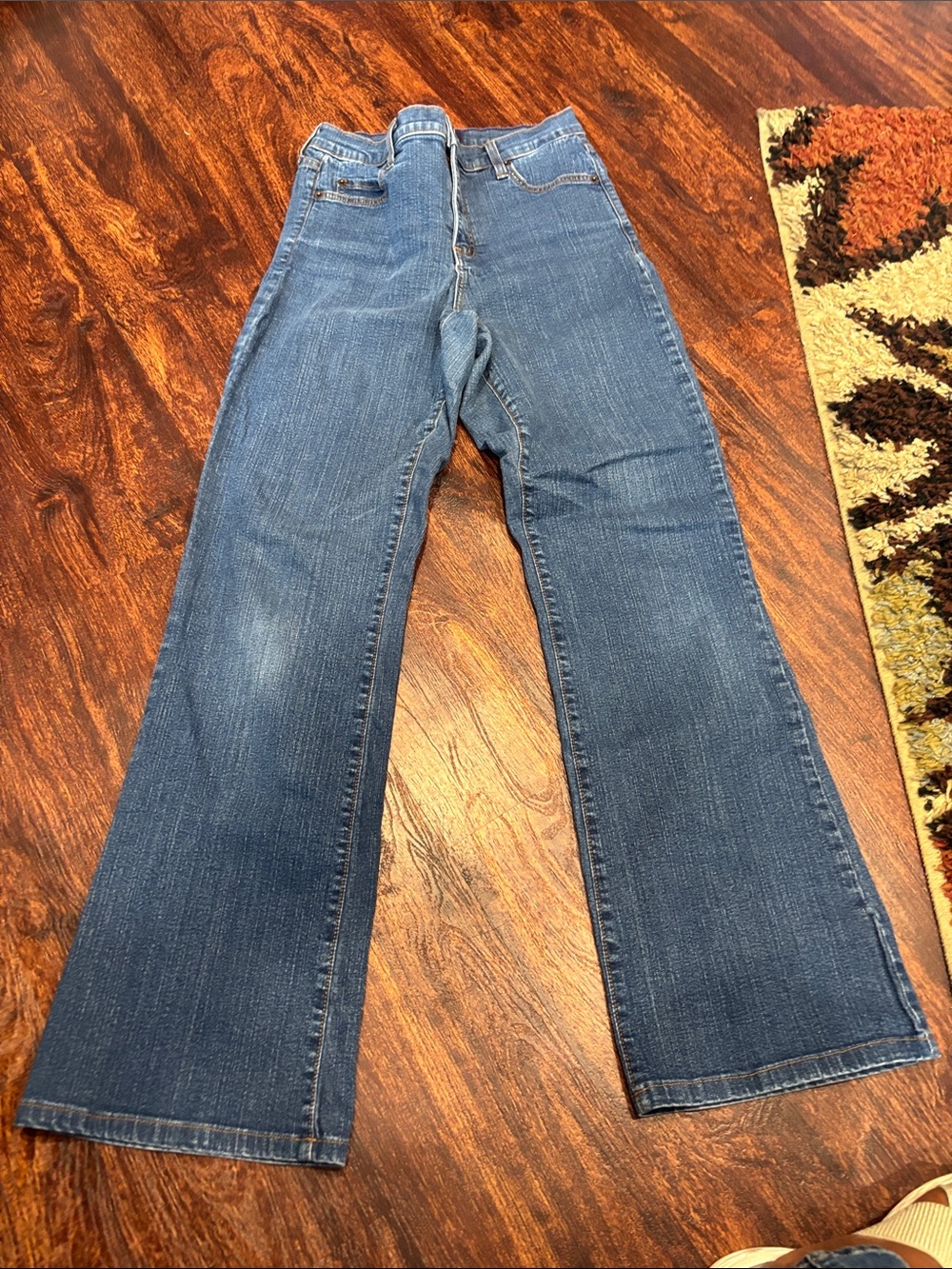 NYDJ Women's Medium Blue Flare Jeans